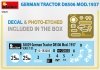 MiniArt 38029 GERMAN TRACTOR D8506 MOD. 1937 1/35
